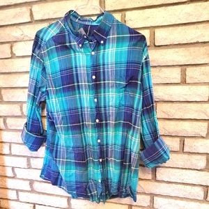Men's Plaid button shirt